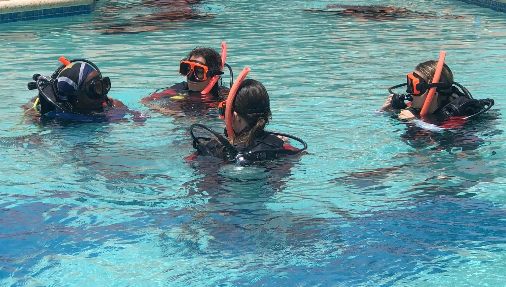 Learning to SCUBA dive