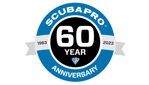 SCUBAPRO 60 Year Anniversary logo