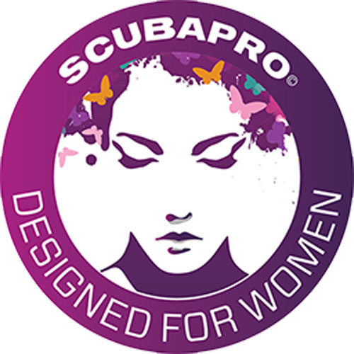 SCUBAPRO Designed for women logo	