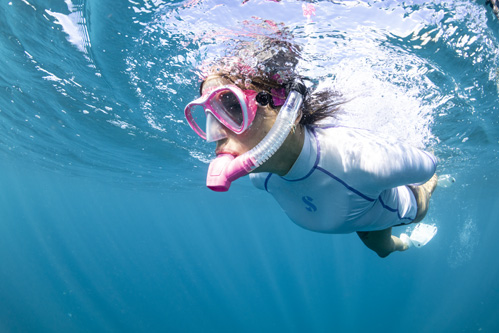 Great for warm water diving