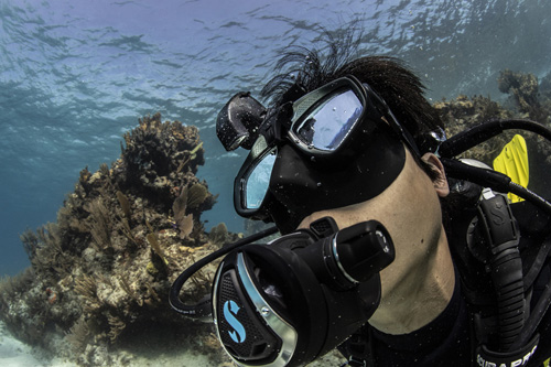 computer floats the information in front of you