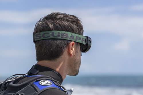 Comfort Strap easily adjusts to fit snugly and comfortably on your head