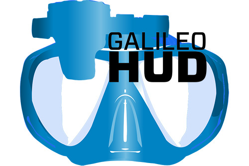 Compatible with the mask mount for the Galileo HUD dive computer