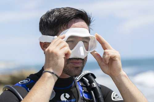 Position where it feels most comfortable for your head