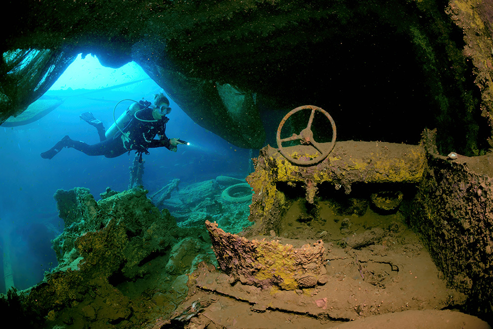 Diver Sonja Hadler