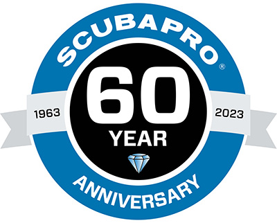 SCUBAPRO 60 Year Anniversary emblem