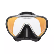 Synergy 2 Trufit Dive Mask, Blk/Silver/Mirrored