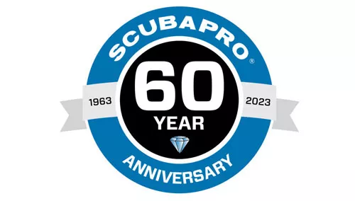 SCUBAPRO 60 Year Anniversary logo